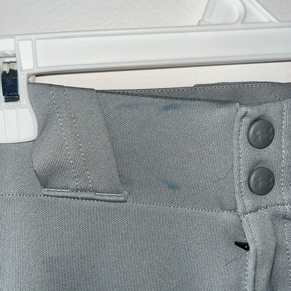 Under Armour Men's Light Gray Utility Pants - Picture 4 of 5